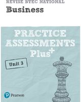 Pearson REVISE BTEC National Business Practice Plus U3 - for 2025 exams