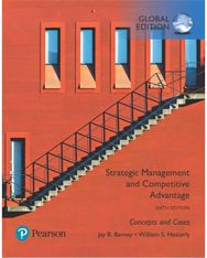 Strategic Management and Competitive Advantage: Concepts and Cases, Global Edition