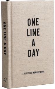 Canvas One Line a Day: A Five-Year Memory Journal A Five-Year Memory Journal