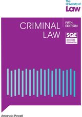 SQE Criminal Law 5e