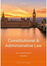 Constitutional and Administrative Law