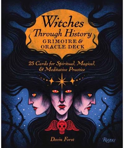 Witches Through History: Grimoire and Oracle Deck 25 Cards for