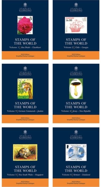2024 Stamps Of The World - Set Of 6 Catalogues