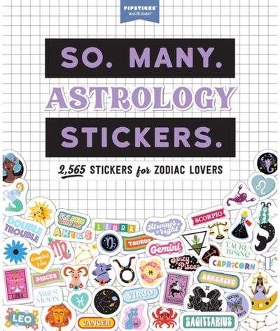 So. Many. Astrology 2,565 Stickers for