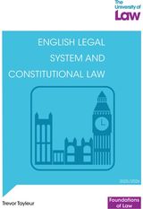 FOL - English System & Constitutional Law 2e