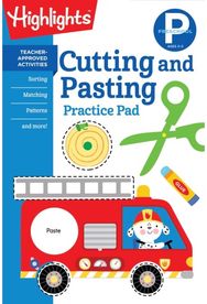 Preschool Cutting and Pasting