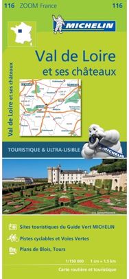 Chateaux of the Loire - Zoom Map 116: Map Map