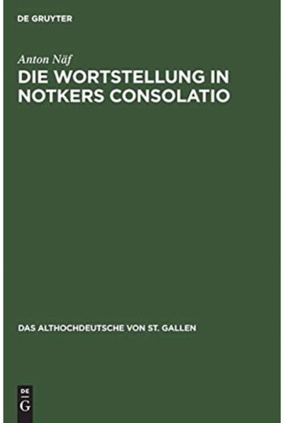 Die Wortstellung in Untersuchungen Zur