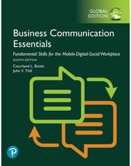 Business Communication Essentials: Fundamental Skills for the Mobile-Digital-Soc