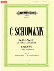 Kadenzen zu Klavierkonzerten: by Beethoven (Opus 37, Opus 58) and Mozart (K466) by Beethoven (Opus 37, Opus 58) and Mozart (K466)
