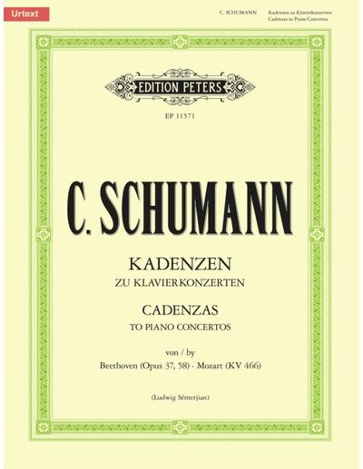 Cadenzas to Piano by Beethoven (Opus