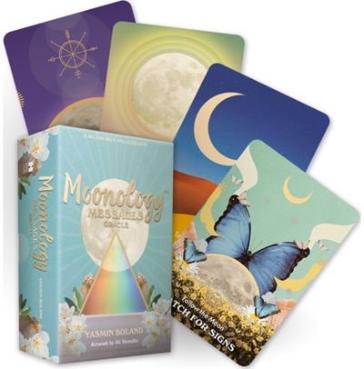 Moonology™ Messages A 48-Card Deck and