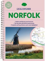 Philips Local Explorer Street Atlas Norfolk