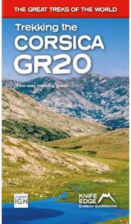 Trekking the Corsica GR20 Two-way trekking guide - Real IGN Maps 1:25,000