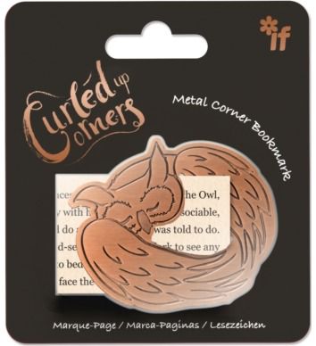 Curled Up Corners - Sleepy Owl