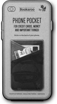 Bookaroo Phone Pocket - Black