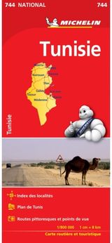 Tunisia - Michelin Map
