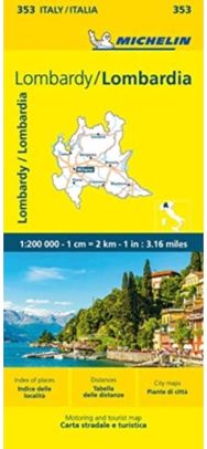 Lombardia - Michelin Local Map 353