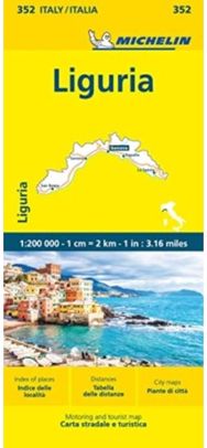 Liguria - Michelin Local Map 352
