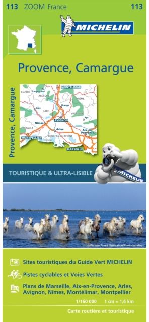 Provence, Camargue - Map