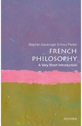 French Philosophy A Very Short