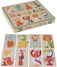 Heads and tails game - Colourful Creatures