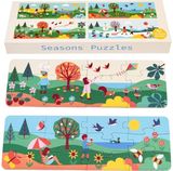 Four seasons jigsaw