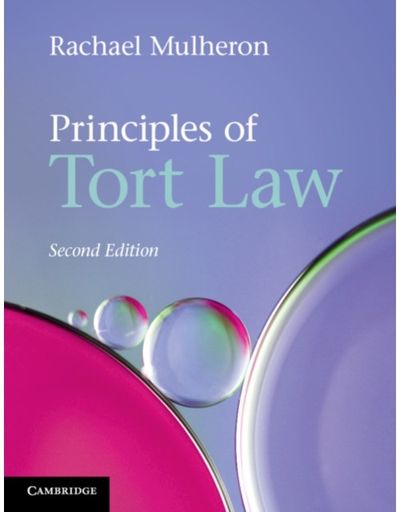 Principles of Tort Law