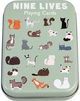 Playing cards in a
