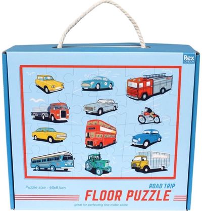 Floor puzzle - Road
