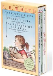 E. B. White Box Set: 3 Classic Favorites: Charlotte's Web, Stuart Little, The Trumpet of the Swan Stuart Little, The Trumpet of the Swan