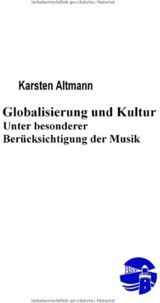 GLOBALISIERUNG UND