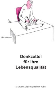Denkzettel fur Ihre Lebensqualitat