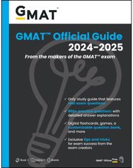 GMAT Official Guide 2024-2025: Book + Online Question Bank