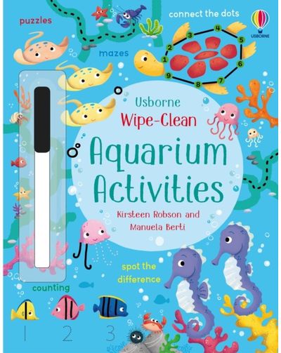 Wipe-Clean Aquarium Activities