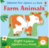Usborne First Jigsaws: Farm Animals