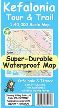 Kefalonia Tour and Trail Map