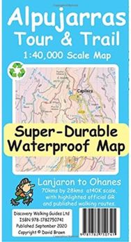 Alpujarras Tour and Trail Map