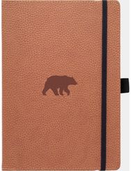 A4 Brown Bear Nbook Plain