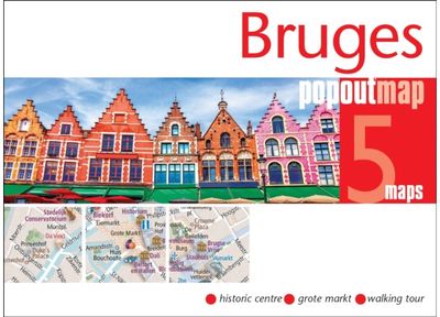 Bruges PopOut Map Pocket size, pop-up