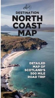 North Coast Road Trip Map: Detailed A1 Map to Scotland's 500-mile Roadtrip Detailed A1 Map to Scotland's 500-mile Roadtrip