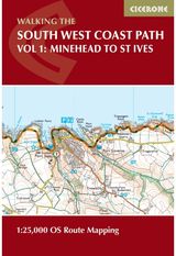 South West Coast 1:25,000 OS Route