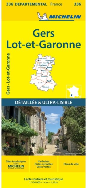Gers Lot-et-Garonne Map