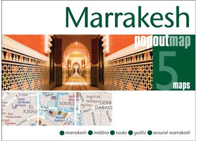 Marrakesh PopOut Map