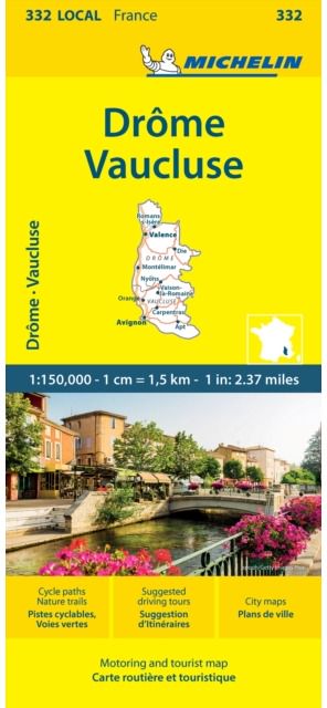 Drome Vaucluse - Map