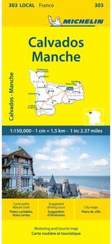Calvados Manche - Map