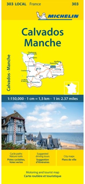 Calvados Manche - Map