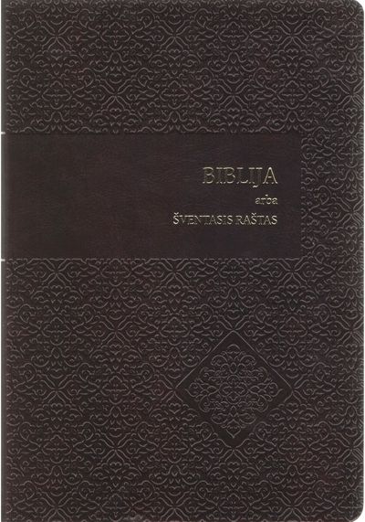 Biblija ek. 085DCTI 2025. Biblija arba Šventasis Raštas, ekumeninis leidimas, la nkstus viršelis