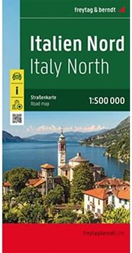 Northern Italy, road map 1:500,000, freytag & berndt