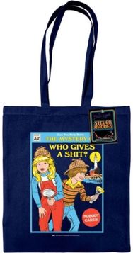 Steven Rhodes (The Mystery) French Navy Tote Bag
